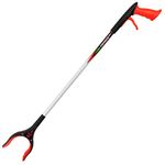 The Helping Hand Company Streetmaster PRO Gel Extended Length Litter Picker 37”/93cm. Long Trash Picker for Adults. Multi Use Grabber with Rotating Head, Easy Grip Lightweight Grabber for Rubbish