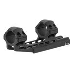 UTG ACCU-SYNC 1" High Profile 50mm Offset One Piece Picatinny Rifle Scope Mount Rings AIR12250