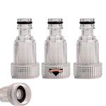 VIPARTH Pressure Washer Inlet Filter 3/4" | Inlet Nozzle (Nipple) | Suitable for All Type of Pressure washers | Pack of 3 | Easy Installation | Universal Compatibility