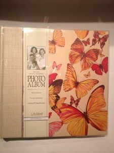 C.R. Gibson Bound Photo Journal Album Butterflies