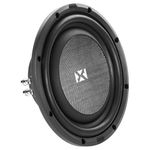 NVX SMW10D4 700W Peak (350W RMS) S-Series Shallow-Mount 10" Dual 4-Ohm Subwoofer