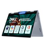 New Dell 14 Plus 2-in-1 Touch Laptop, AI Enabled Intel Core Ultra 5 226V, 16GB LPDDR5X, 512Gb SSD, Intel Arc Graphics, 14" FHD+ 300nits WVA Display, Backlit Keyboard + FPR, Ice Blue, 1.61 Kg