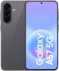 Samsung Galaxy A57 5G, Schlankes AI-Smartphone, Awesome Intelligence, 128 GB Speicherplatz, 50 MP Weitwinkel-Kamera, Bis zu 2 Tage Akkulaufzeit, IP68, Awesome Gray, 2,5 Jahre Herstellergarantie