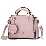 Xiaoyu Fashion Purses and Handbags for Women Ladies Crossbody Bags Top Handle Satchel Shoulder Bags Small Totes, Pink