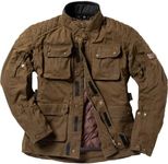 Black Bowland Wax Motorcycle Jacket