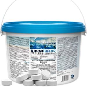【 5.5 lbs】 1inch Bromine Tablets for Spa Hot Tub, Chemicals Bromine Tabs