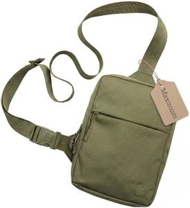 Travel Sling Bag for Men & Women, Anti-Theft RFID Blocking Crossbody Bags