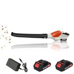 180CFM Cordless Leaf Blower,150 MPH garden blowers,24V Electric Leaf Blower with Battery & Charger for Lawn Care,1.5Ah Battery Powered Leaf Blower for Leaf/Snow/Dust Blowing.(2 Years Warranty)