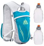 Geila Hydration Backpack, Hydration Vest Outdoors Sport Trail Marathoner Running Race Lightweight Rucksack for Men & Women (Green)