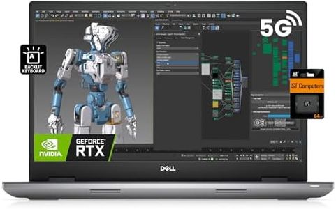 Dell Precision 7000 7770 Mobile Workstation (17.3" FHD, Intel 16-Core i7-12850HX, 64GB DDR5, 2TB SSD, NVIDIA RTX A1000, 5G LTE), Laptop for Business, Designer, Architect, Win 11 Pro, 3-YR WRT, Grey