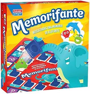Falomir Memorifante, Juego de Mesa Educativo para fomentar la atención y la Memoria, Multicolor (1)