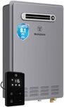 Westinghouse Smart Outdoor Propane Tankless Water Heater, 8.1 GPM 180,000 BTU Whole Home Instant Hot Water Heater, ±1°F Temp Stability, Non-Condensing High Efficiency for 3-5 Fixtures
