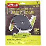 RYOBI 2-in-1 Fixed Line and Bladed Head AC052N1 - Accessory for Auto Feed String Trimmers