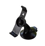 EKIND Car Windscreen Windshield Suction Cup Mount Holder Cradle Compatible for Garmin GPS Nuvi 25xx Series(2500 2505 2515 2545 2515LT 2545LMT 2555LMT 2555LT 2585TV 2595 2595LMT) Black