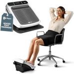 LifePro Foot Massager With Heat Function - Adjustable Speed Vibrating Foot Massage Machine for Legs, Arch and Toe -Under Desk Feet Massager with Wireless Remote