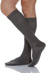 RelaxSan 920-new (Grey, Sz.4) Unisex cotton support socks 22-27 mmHg graduated compression