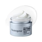 Neutrogena Rapid Wrinkle Repair Hyaluronic Acid Retinol Cream, Anti Wrinkle Cream, Face Moisturizer, Neck Cream & Dark Spot Remover for Face - Day & Night Cream with Hyaluronic Acid & Retinol, 1.7 oz