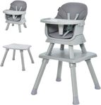 INFANS 8 in 1 Baby High Chair, Conv