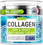 Face Moisturizer for Women - Collagen Retinol Cream for Face with Hyaluronic Acid - Day & Night Moisturizer Face Cream - Skin Tightening Cream for Face & Neck Cream - Anti Aging Face Cream - 1.7oz