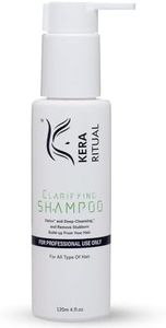 KERA RITUAL Clarifying Shampoo (120ml) |Detox" & Deep-Clearing," | Remove Stubborn Build -up from your hair | Sulfate & Pareben Free