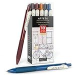 ARTEZA Colored Gel Pens, Pack of 10
