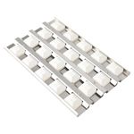 JSEFKIK S23218-32Y Replacement Parts Heat Plates Ceramic Briquette Tray Assembly for Delta Heat 32" Gas Grill for Delta DHBQ 32G-CL DHBQ 32G-CN DHBQ 32R/S-BN DHBQ 32R/S-BL