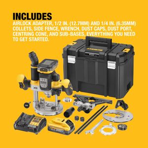 DeWalt 18V Plunge Router – Cordless Power Tool
