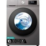 Hisense WFQA1014EVJMT 10kg Washing Machine with 1400 rpm - Titanium - A Rated