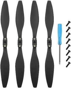 4Pcs Propeller Blade Replacement Compatible with Holy Stone 720/720E Drones Plastic Drone Folding Propeller Blades with 8x Screws & 1x Screwdriver