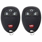 2 KeylessOption Replacement Keyless Entry Remote Start Control Key Fob Compatible with 15913421