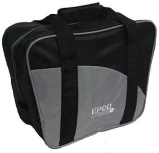 5pin Bowling Combo Bag-Grey (2balls) (Grey, 2 Ball Bag)