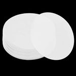 Favengo 100 Sheets Laboratory Filter Paper 11 cm Medium Filtering Speed Qualitative Filter Paper Laboratory Test Filter Paper Round Oil Test Paper Filtration Lab Supplies for Lab Supply Oil Industry