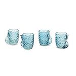 Two's Company Swim Like A Mermaid Mermaid Tail Shot Glasses in Gift Box, Set of 4