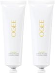 Ogee Botanical Brilliance Exfoliating Cleanser, High Performance Facial Wash, Certified Organic Face Exfoliator Made in USA, 3.8 Fl Oz (Pack of 2)