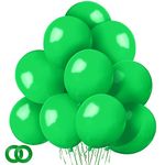 Green Balloons 100 Pack 12 Inch Matte Green Latex Balloons for Christmas Day Wild Safari Birthday Party Wedding Baby Shower Decoration