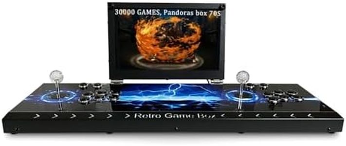 35000 in 1 Portable Arcade Game Console 14-inch HD Screen Dual Players Pandoras Box 80S,Retro Video Game Machine Search/Hide/Save/Load/Pause Games (14in-Dual Players)