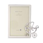 LASODY BABY CARRIAGE PICTURE FRAME -BABY GIFTS FOR BOYS AND GIRLS