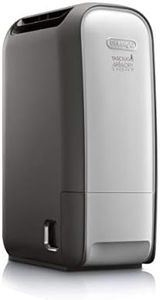 De'Longhi Tasciugo AriaDry Light DNS80 Dehumidifier, Dryer, Anti-mould, Air Purifier, Ionizer, 7.5 L per day, Silent without Compressor, Timer and Auto-off, Grey