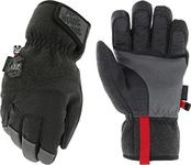 Mechanix Wear: ColdWork Windshell Winter Work Gloves, Wind Resistant, Equipped with Primaloft Insulation, Touch Capable Winter Gloves, for Moderate Cold Weather (Black, Large)