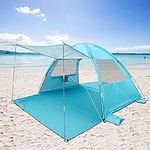 ZDY Beach Tent,Beach Shade Tent wit