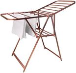 L.T. Williams A Frame Airer Premium Aluminum Airer 19 Rail Rose Pink 13m