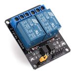 Robotbanao 5V 10A 2 Channel Relay Module Shield for Arduino Arm Pic AVR DSP