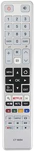 VINABTY CT-8054 Remote for Toshiba LED TV 32W3753DG 40S3653DB 49L3763 32L3733 32L5660 40L5660 43L5660 49L5660 55L5660 43L3733