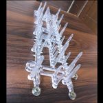 Polycarbonate_Monkey Protector Spike, Anti Monkey Spikes, Monkey Control Spikes, Monkey Spikes for Balconies, Industries, Water Tank, Boundary Wall, Terrace 20 Pcs