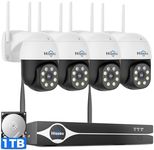 Hiseeu 4K Security Cameras Wireless