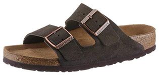 Birkenstock Arizona Sfb, Men’s Open Toe Sandals, Brown (Marron Mocca Marron Mocca), 8 UK (42 EU)