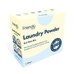 Friendly Soap - Eco Non-Bio Laundry Powder (1.75kg), Plant Based, Biodegradable, Hypoallergenic, Plastic Free, No Chlorine, No Phosphates, Sustainable, Non-Toxic, Cruelty-Free, Vegan