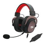 REDRAGON H510 Zeus 2 Gaming Headset - 7.1 Surround Sound - Noice Cancelation Microphone - Detchable Microphone - Black