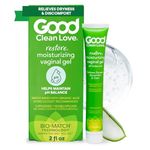 Good Clean Love Restore Moisturizing Vaginal Gel, pH-Balanced, Water-Based with Aloe Vera & Lactic Acid, Reduces Dryness, Discomfort & Odor for Women, 2 Oz