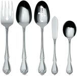 Oneida True Rose 5 Piece Everyday Flatware Serving Set